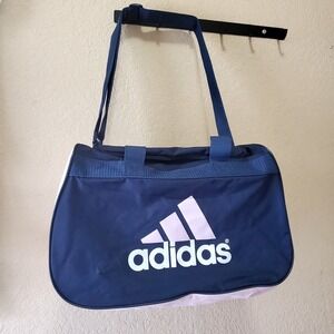 Adidas ♡ Diablo II Small Duffle Bag ♡ Black/Gala Pink ♡ Locker Size ♡ Gym Bag